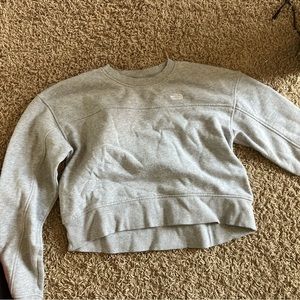 North Face Cropped kids crewneck